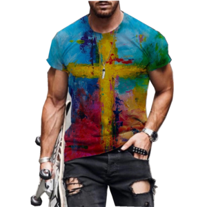 Drop shipping Plus Size Any Design Round Neck All Over Print T Shirt Custom Full Sublimation Printing Tshirt For Men