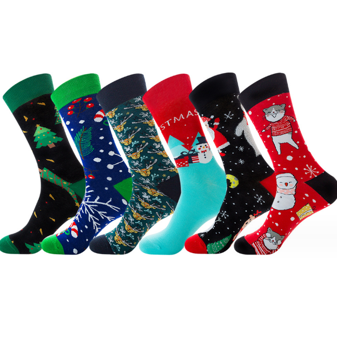 2023 Fuzzy Christmas Socks For Men Wholesale Lovely Funny Holiday Socks Bulk For Winter Christmas Halloween Gifts For Adults