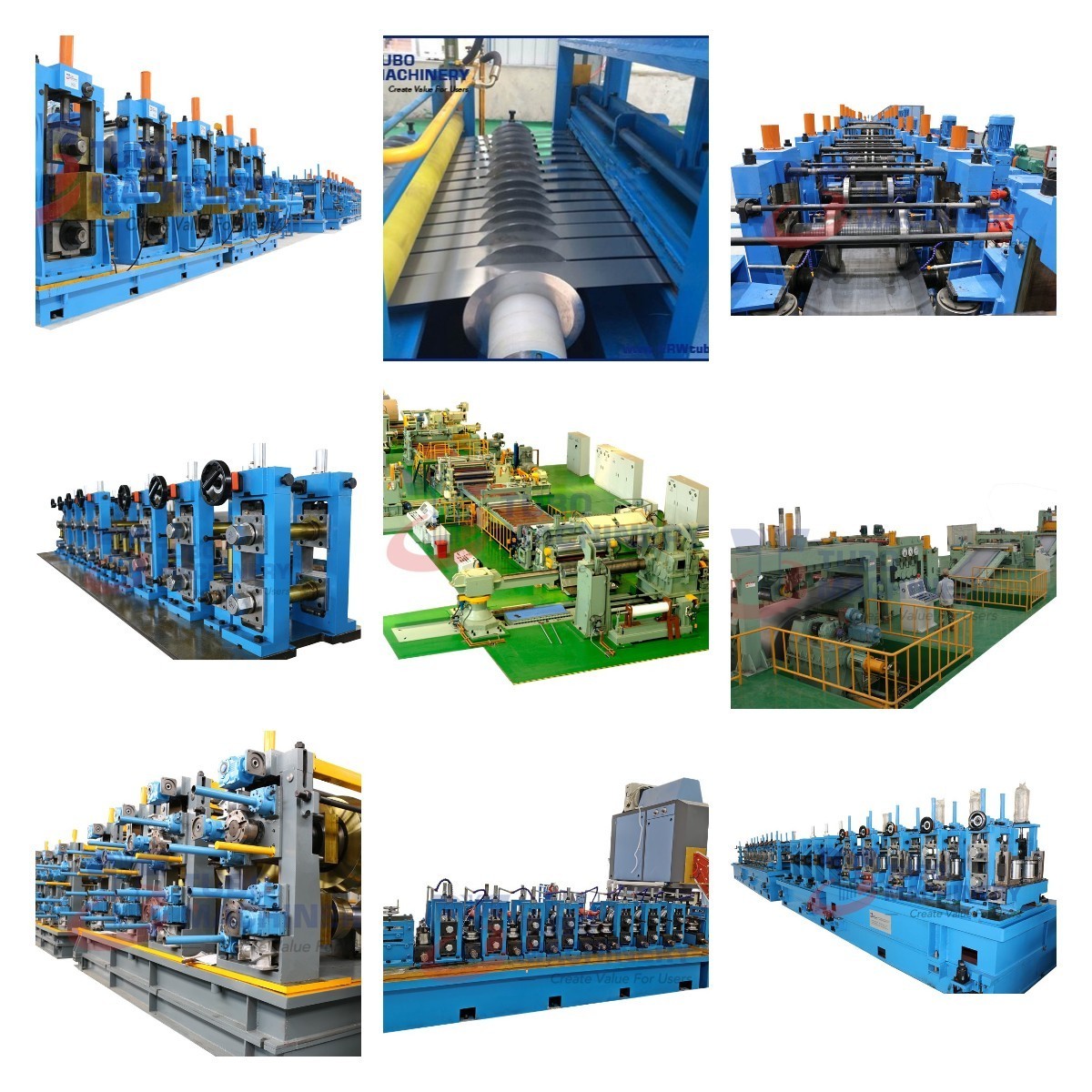 Stainless Steel Welded Square Small Tube/Pipe Mill Roll Forming Machine