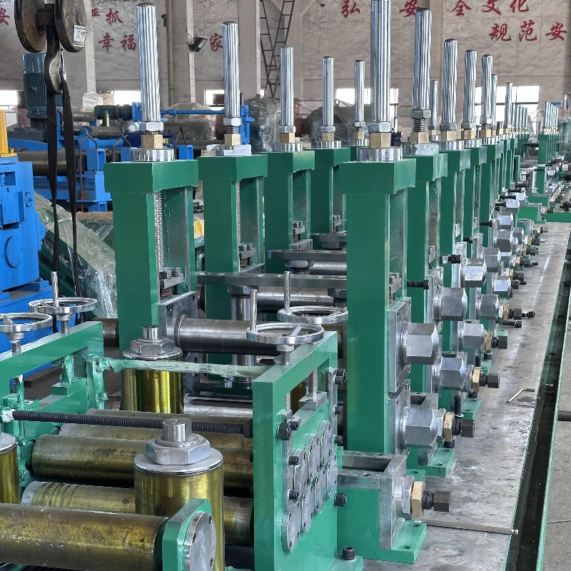 ERW Tube Mill Carbon Steel Square Tube Mill  Welded Tube Making Machine Pipe Production Line