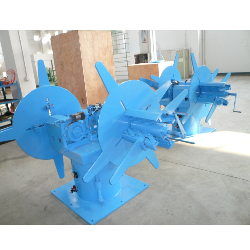 Competitive Price STKJ300 Double Side Manual Uncoiler Decoiler Machine Steel Coil Uncoiler for Steel Strip