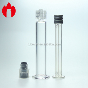 2.25ml Prefilled Glass Syringe Pharmaceutical Lure Lock Glass Cartridge