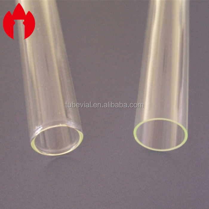 Clear Pharmaceutical Borosilicate Glass Tube