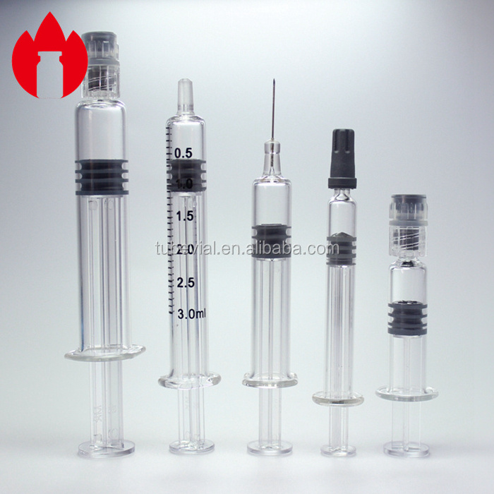 Disposable Prefilled Glass Syringe Sterile Syinge 1ml 2ml 3ml 5ml