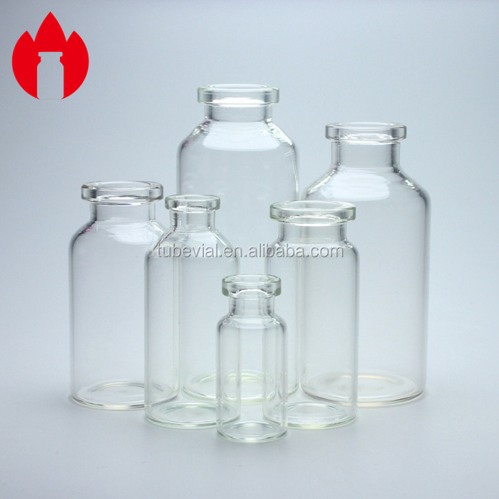 pharmaceutical glass vial for injection