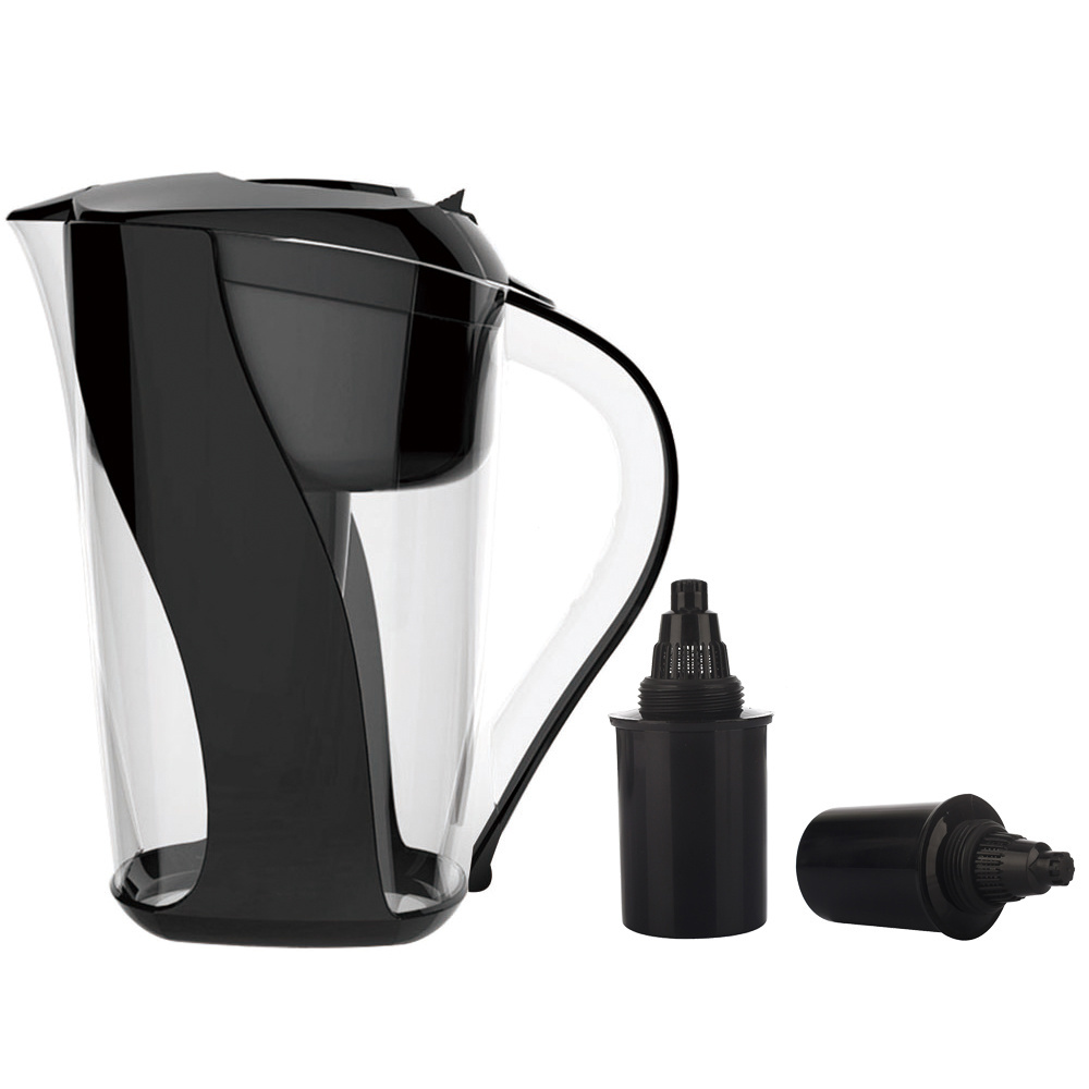 Alkaline Water Filter Pitcher 10 Cup Large Water Ionizer Jug (BPA Free) with digital timer