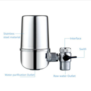 Home Water Filter For Kitchen Sink Bathroom Faucet Mount Filtration Tap Purifier