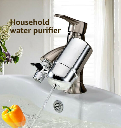 Home Water Filter For Kitchen Sink Bathroom Faucet Mount Filtration Tap Purifier