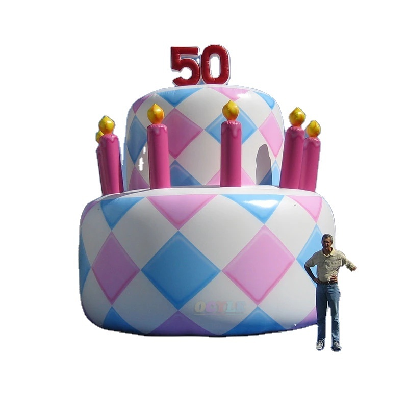 Giant Inflatable Birthday Cake Parade Balloon