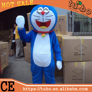 2015 hot sell! cheap plush doraemon / doraemon mascot costume for advertising