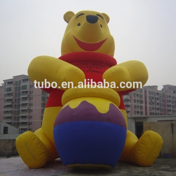 Advertising decoration  giant  inflatable  Pooh  Bear