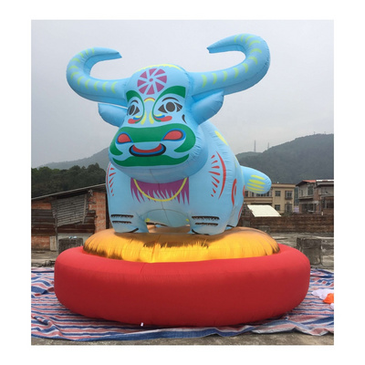 hot sale Custom advertising giant inflatable cow, Inflatable buffalo, inflatable cartoon character for advertising