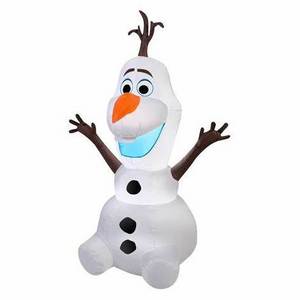 Giant inflatable snowman / inflatable frozen olaf for inflatable christmas decorations