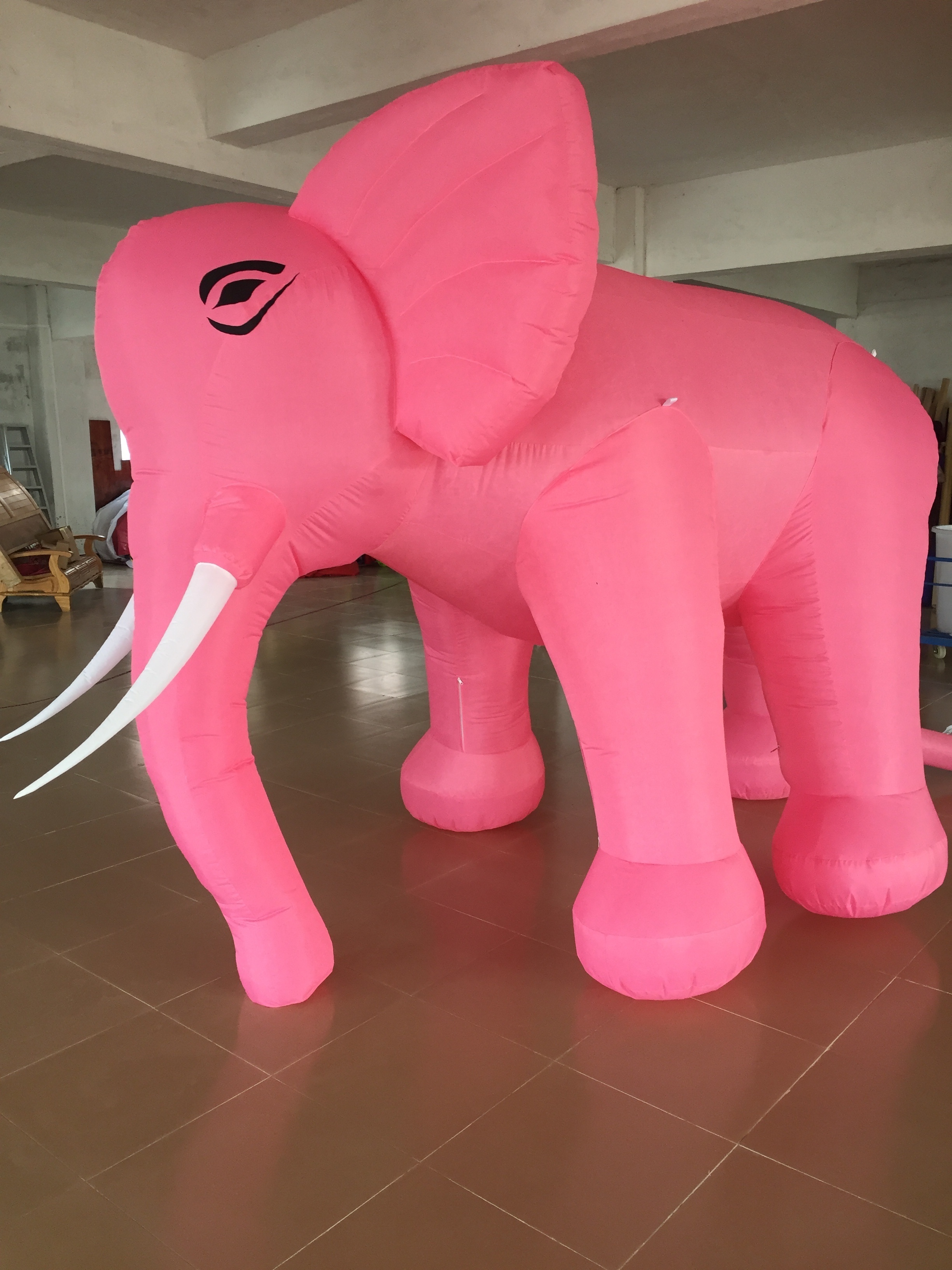 wholesale Customized 5m advertising giant inflatable pink elephant