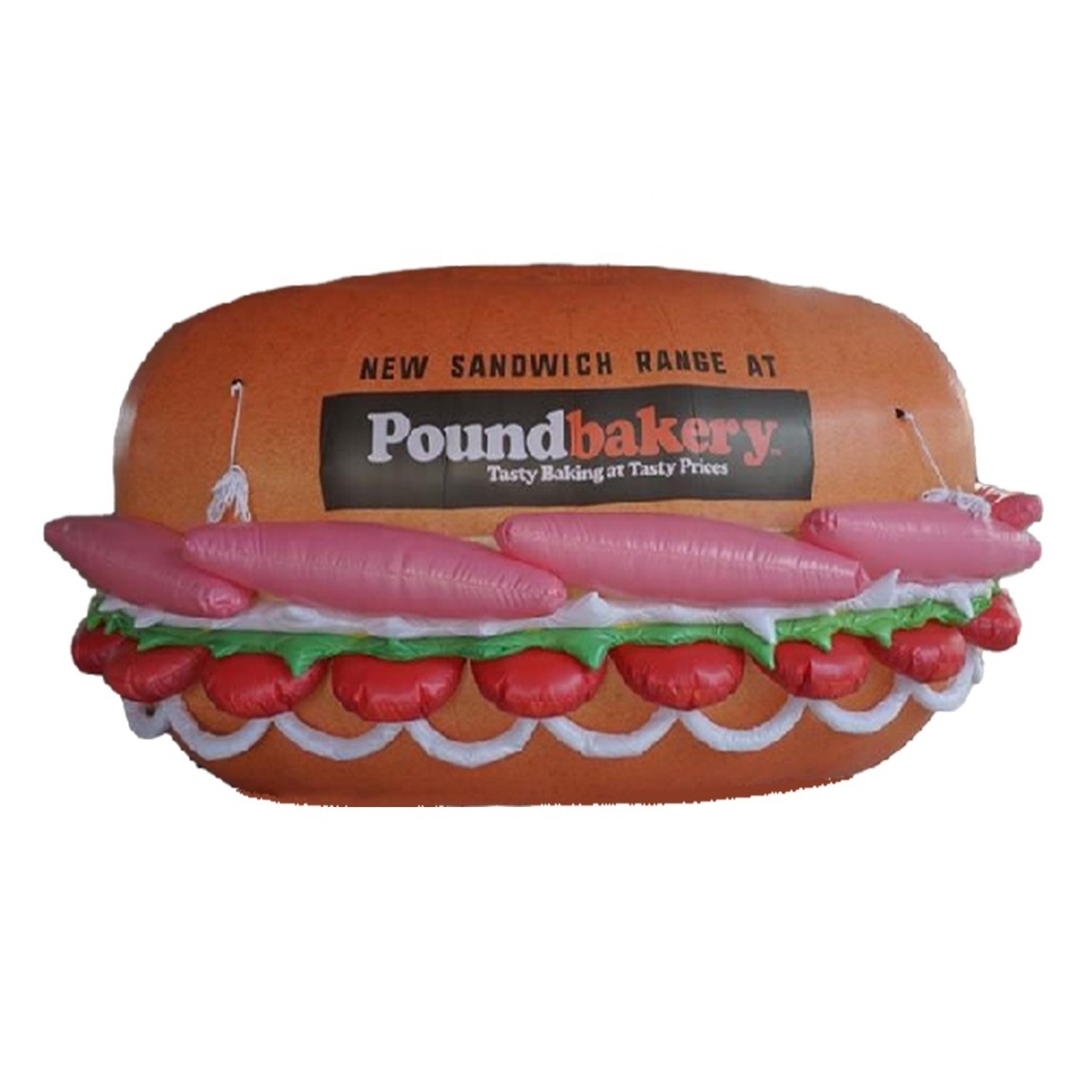 hot sale custom hotdog advertising inflatables/portable hotdog inflatable