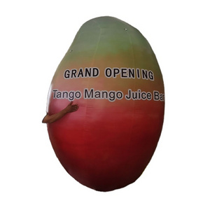 Giant inflatable mango fruit balloon with custom logo