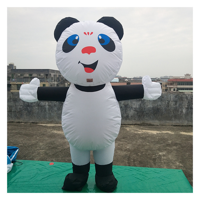 advertising custom inflatable panda costume