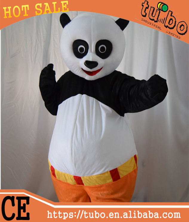 best Sellingcustom Plush Panda cartoon mascot costume for sale