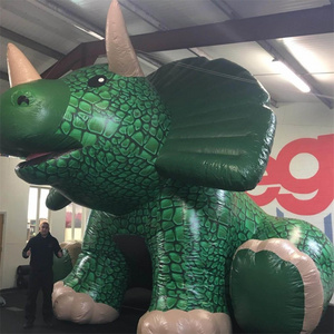 Custom giant green inflatable Dinosaur