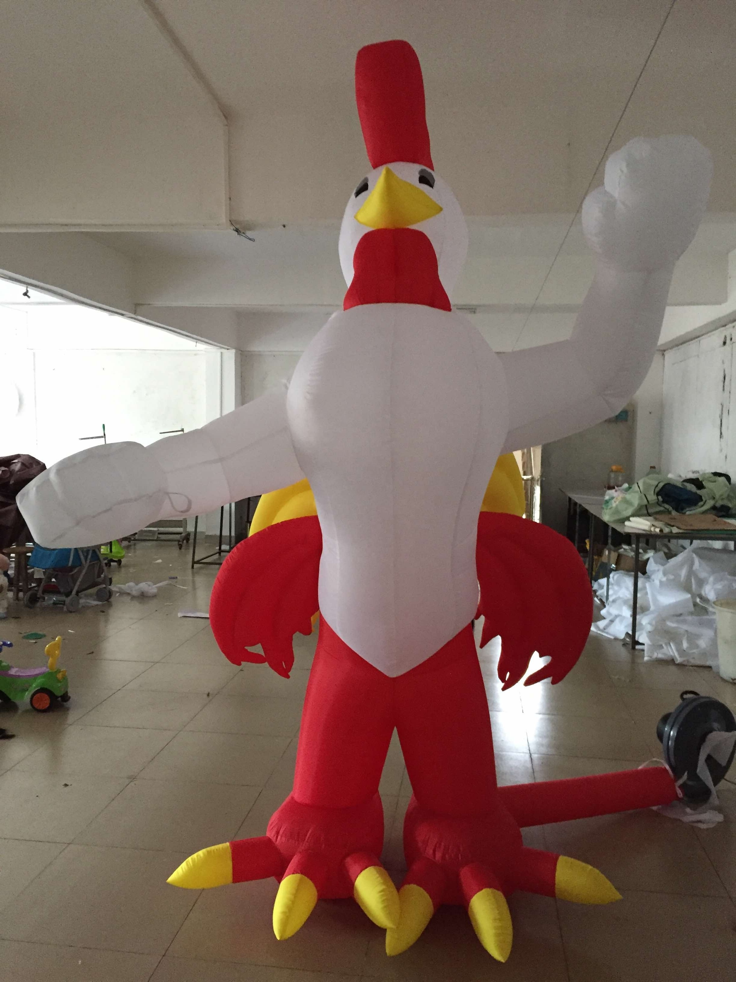 hot sale custom giant inflatable animals advertising inflatable balloon giant inflatable chicken for promotion