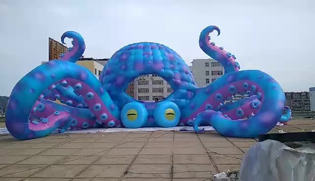 giant inflatable octopus/giant inflatable tentacle for sale