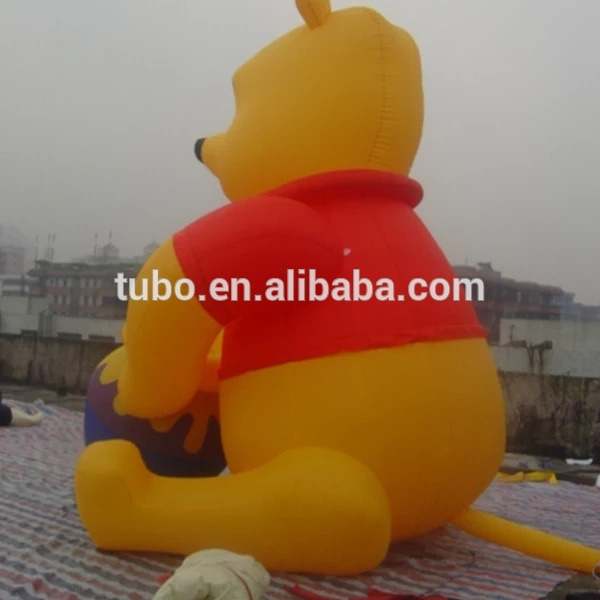 Advertising decoration  giant  inflatable  Pooh  Bear