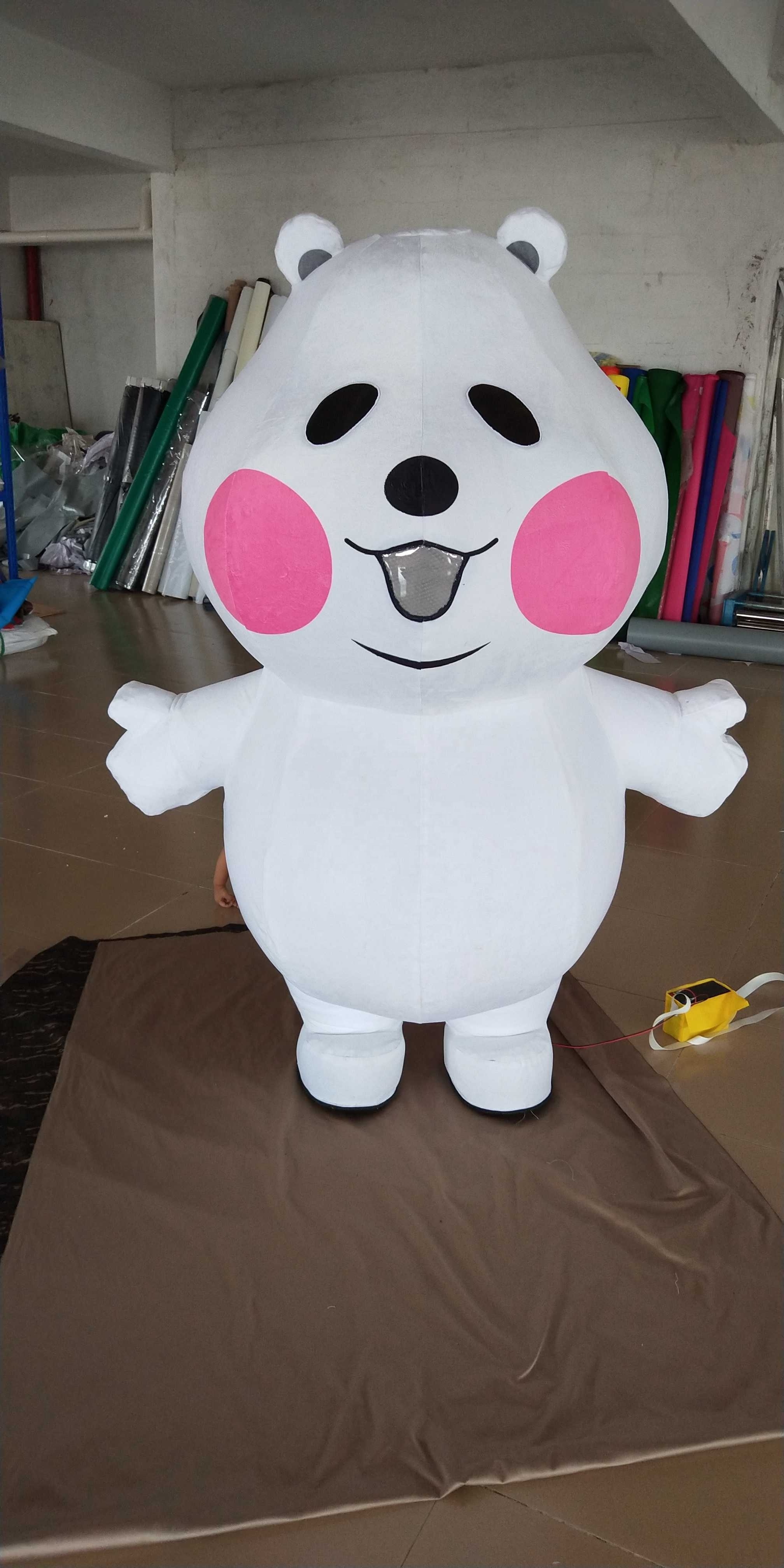 wholesale price custom adult inflatable costume inflatable bear costume for adults