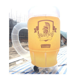 wholesale price custom beer & soda can inflatable  advertising inflatable medium beer/inflatable beer can for sale