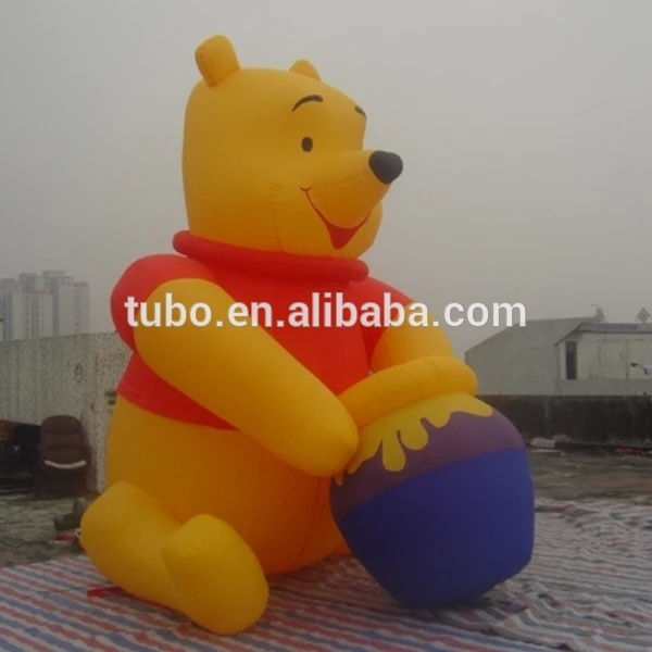 Advertising decoration  giant  inflatable  Pooh  Bear