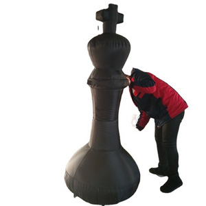 Giant inflatable chess pieces for events