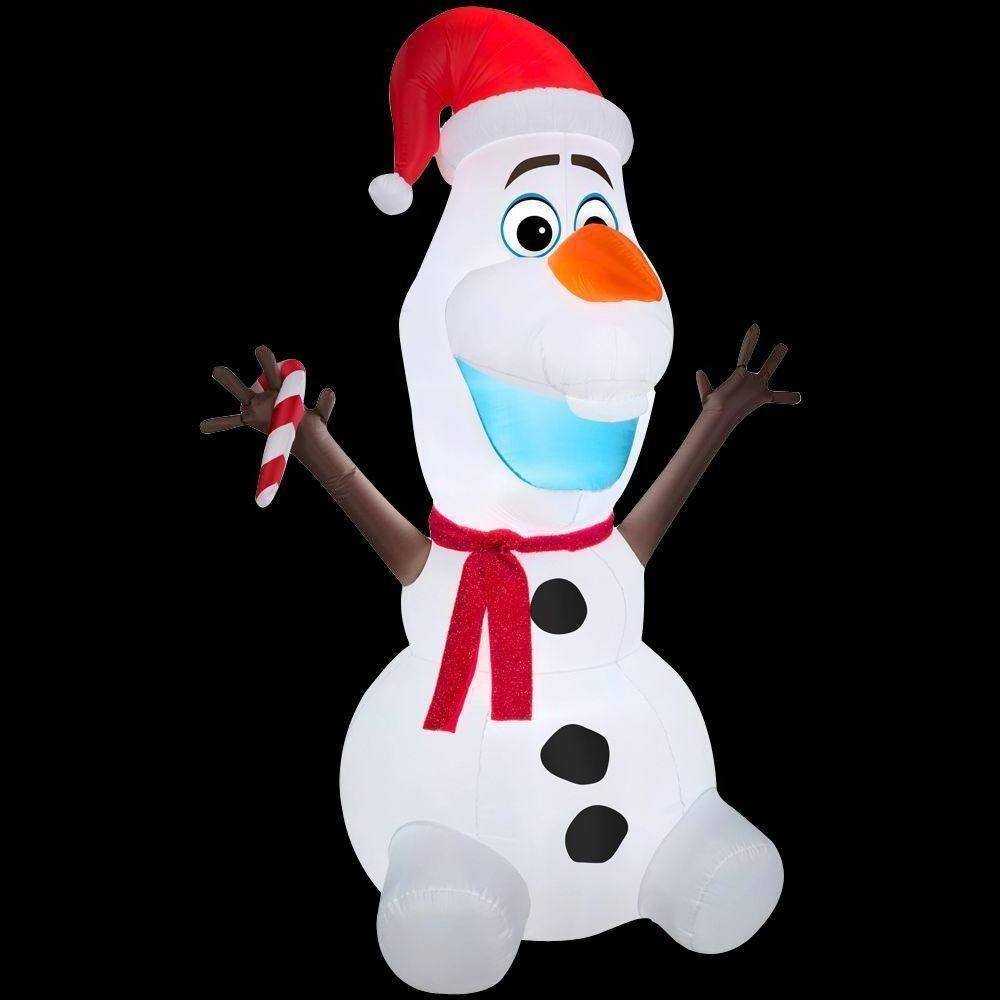 Giant inflatable snowman / inflatable frozen olaf for inflatable christmas decorations