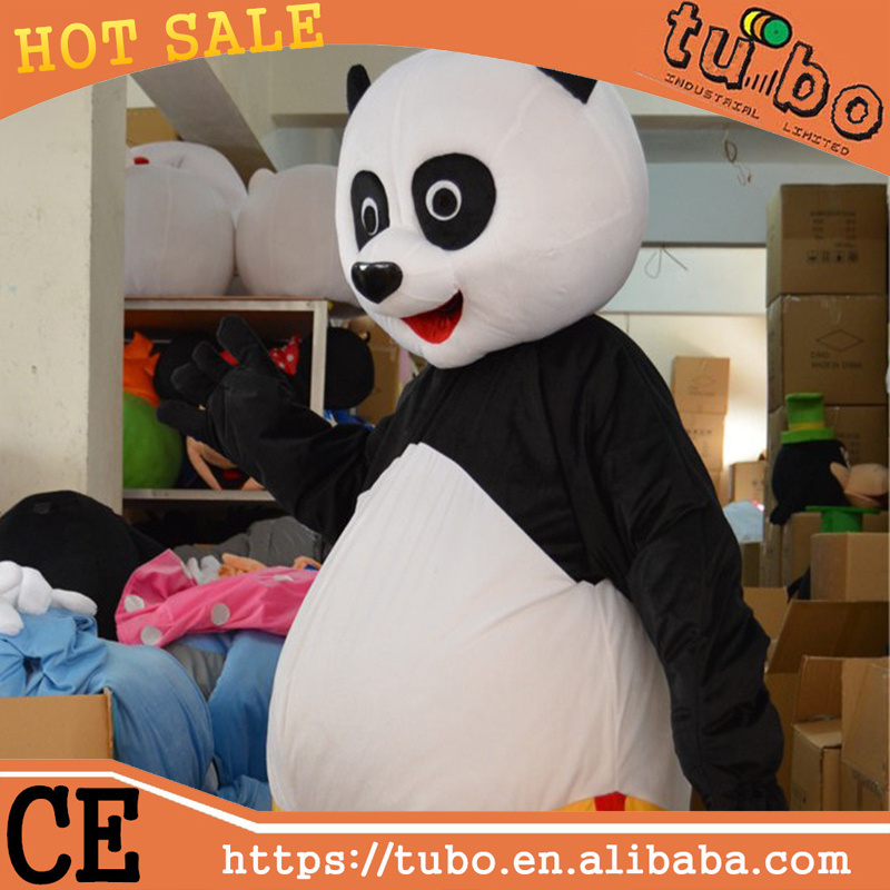 best Sellingcustom Plush Panda cartoon mascot costume for sale