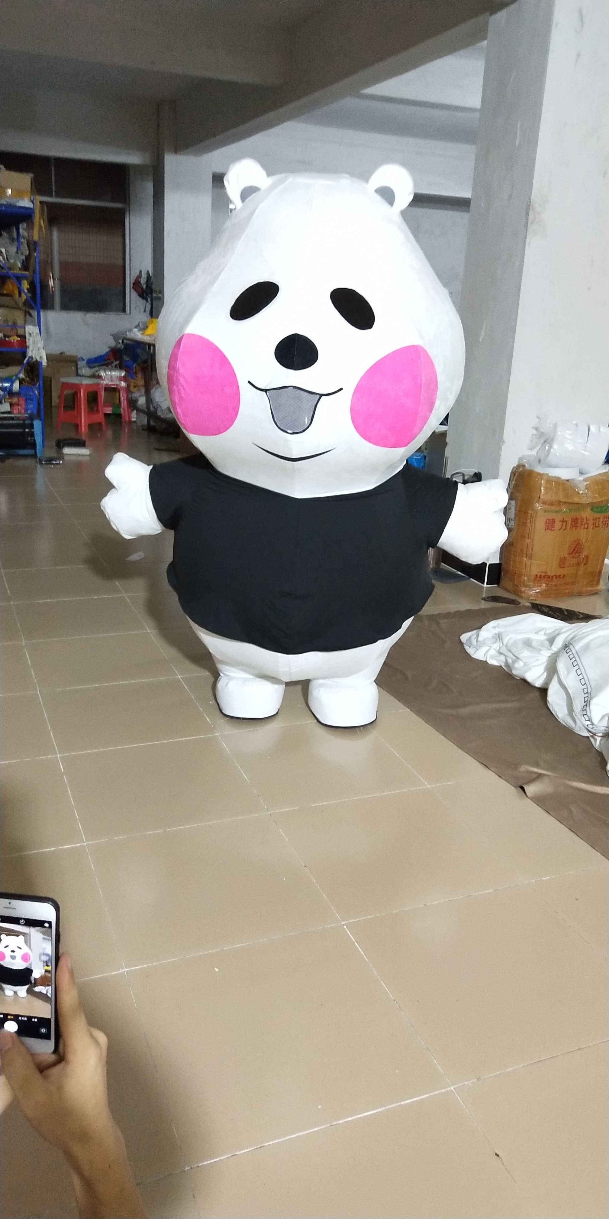 wholesale price custom adult inflatable costume inflatable bear costume for adults