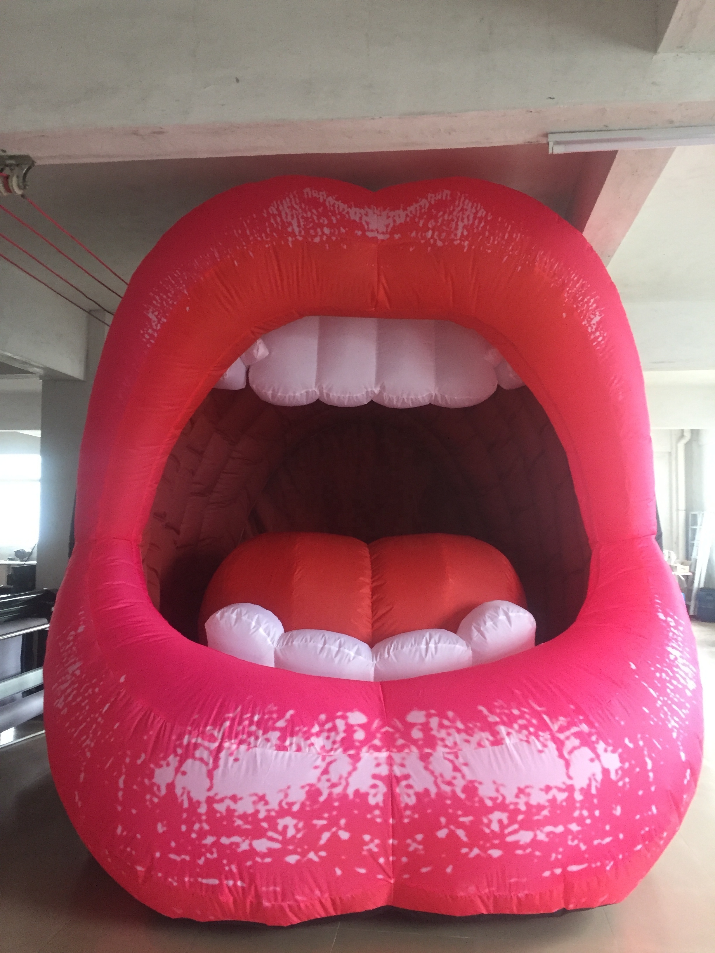 hot sale customized inflatable mouth/inflatable kiss/inflatable lips for inflatable advertising