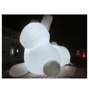 hot sale 5m advertising custom giant inflatable bunny rabbit