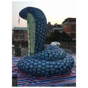 wholesale Customized 5m height giant advertising colored inflatable snake decoration balloon/inflatable snake sph