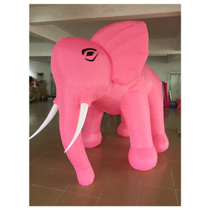 wholesale Customized 5m advertising giant inflatable pink elephant