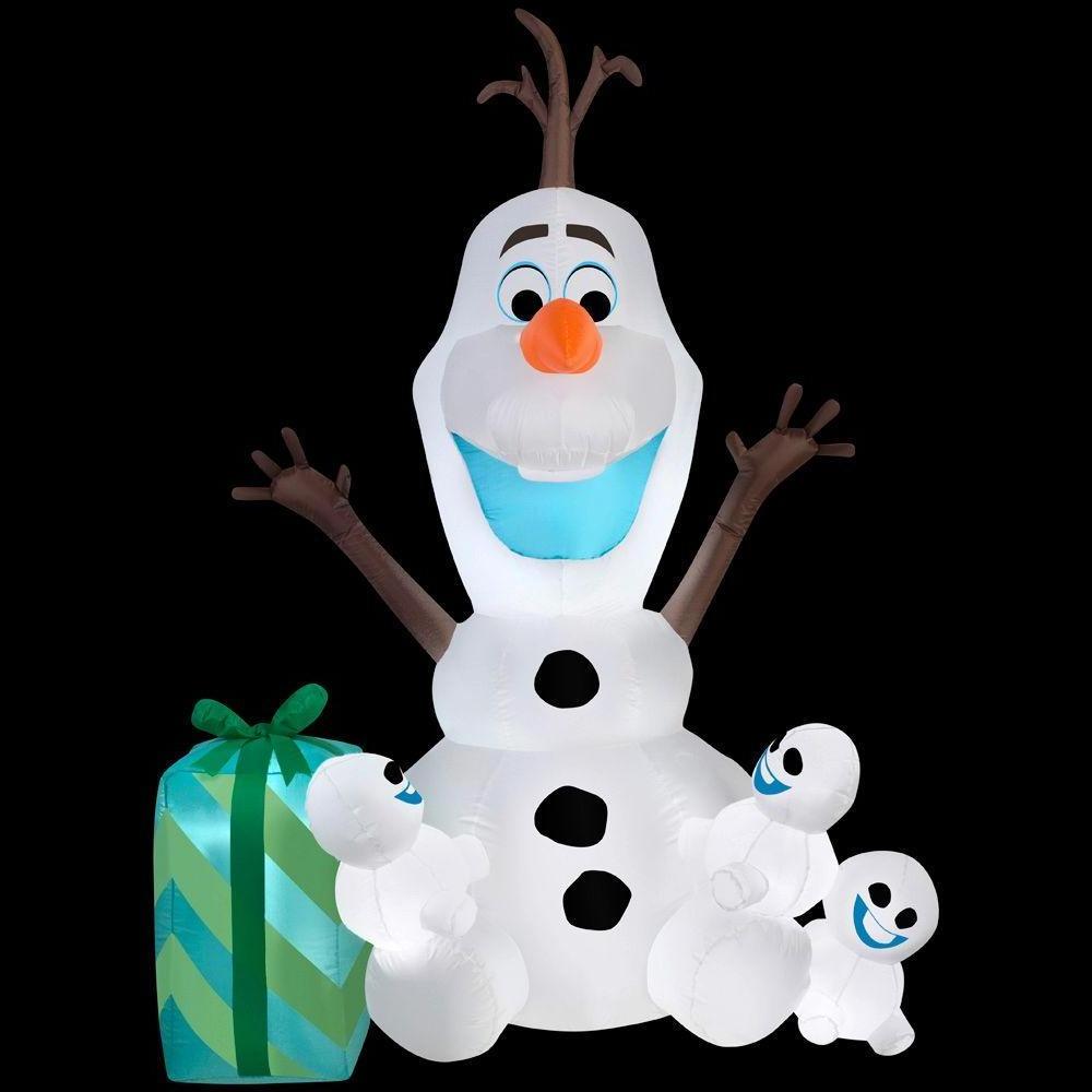 Giant inflatable snowman / inflatable frozen olaf for inflatable christmas decorations