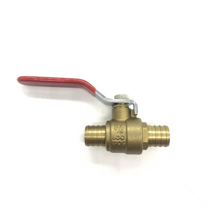 New Type 1/2 Inch Pex Brass Full Port Shut off Ball Valve For Cold and Hot water