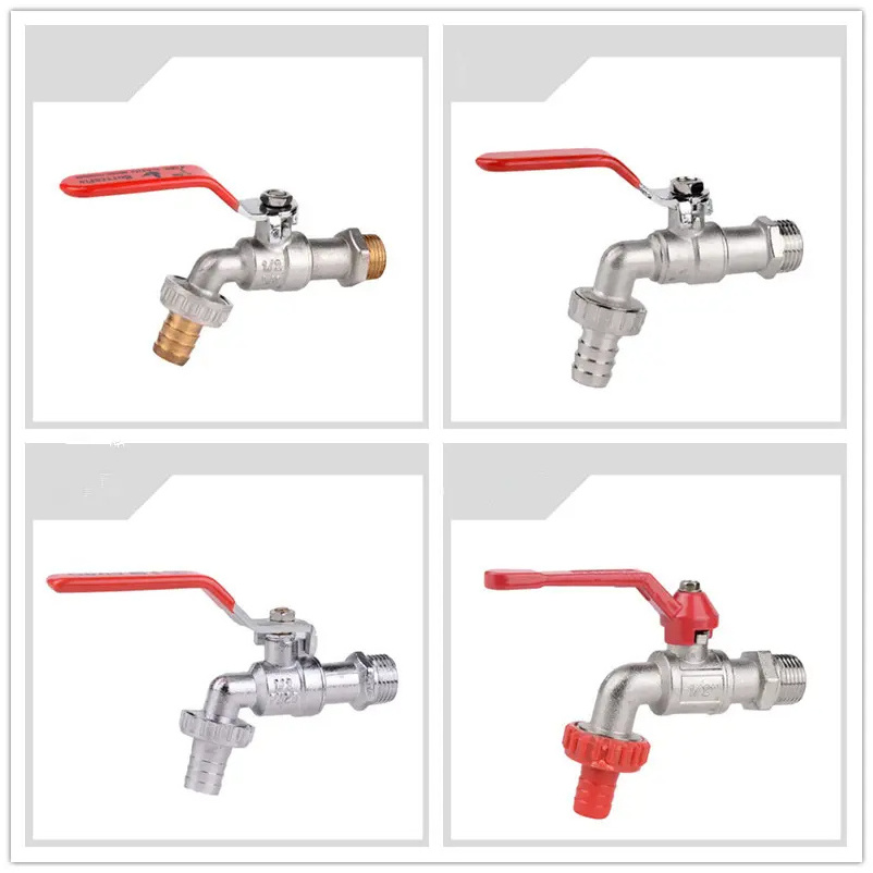 garden hose tap ball valve bibcock/outdoor water tap/garden brass faucet