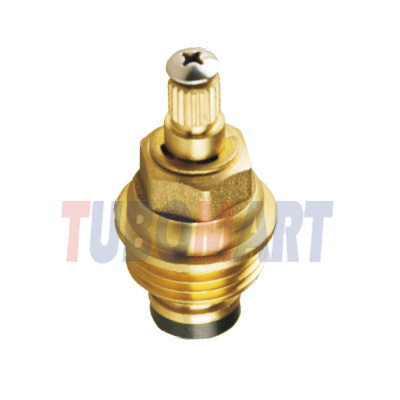 Tubomart Brass Faucet Cartridge Double Handel Kitchen Basin Water Tap Valve