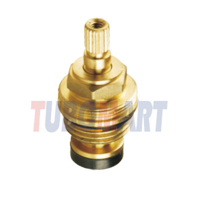 Tubomart Brass Faucet Cartridge Double Handel Kitchen Basin Water Tap Valve