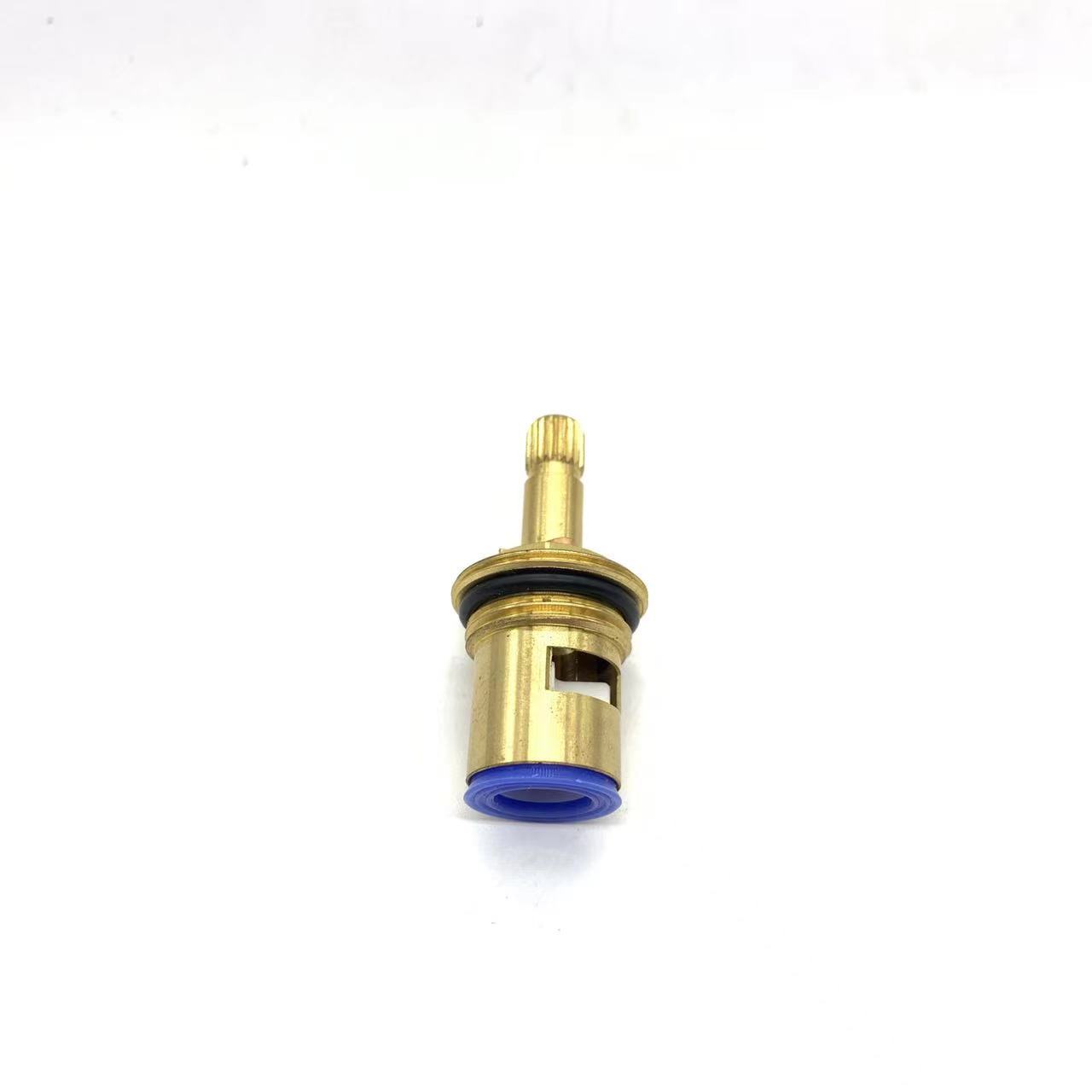 Fast open faucet brass spindle taps ceramic mixer cartridge brass parts