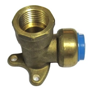 lead free NSF push fit plumbing pipe fittings 1/2" 3/4" elbow for pex copper pipe plumbing fittings