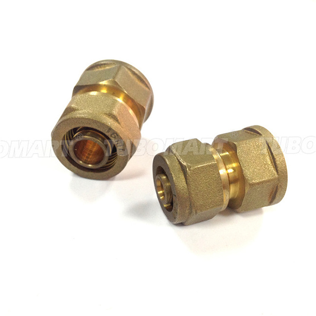 High Quality Socket female thread Compression Fitting Brass PEX Tube Fitting