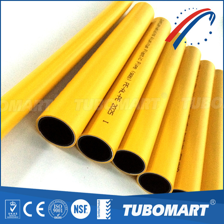 African pex-al multilayer gas pipe Pe To Pe Gas Pipe composite pipe 100m coil plastic pex lpg piping use 50 years