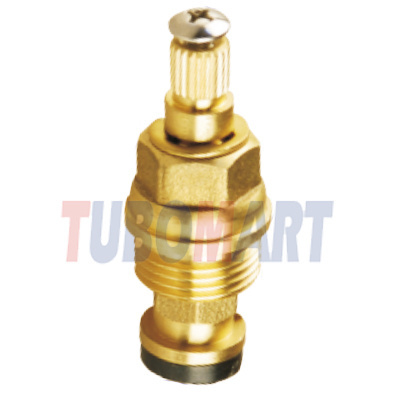 Brass Lavatory Fitting Plumbing Materials Cartridge Shower Faucet Stem