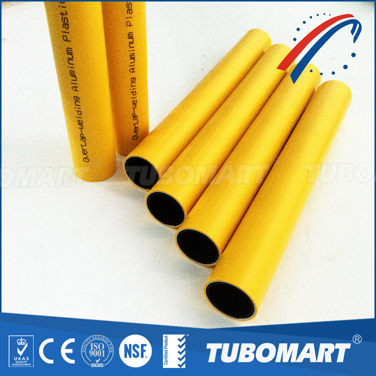 African pex-al multilayer gas pipe Pe To Pe Gas Pipe composite pipe 100m coil plastic pex lpg piping use 50 years