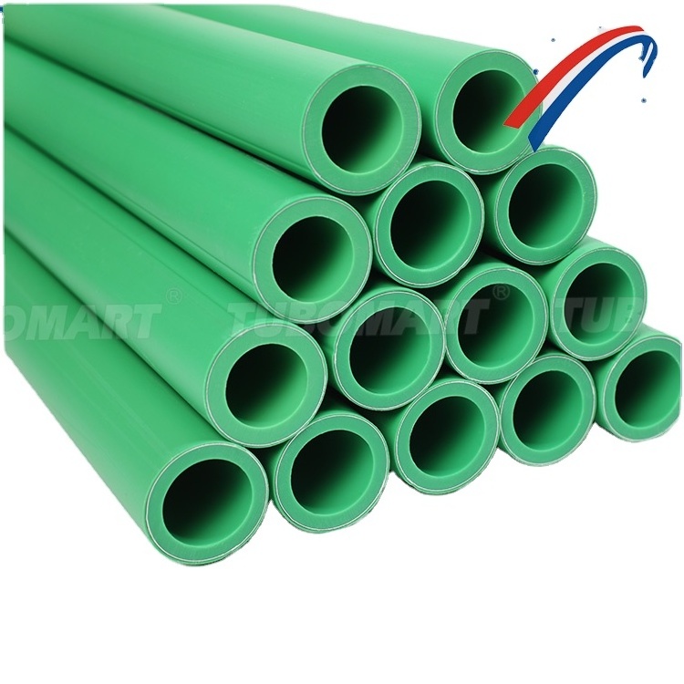 Tubomart PPR Factory High Temperature Resistance white gray green Polypropylene pipes ppr pipes manufacturer