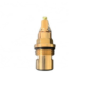 35g 40g brass ceramic faucet ceramic disc brass cartridge for brass valve plumbing pex fittings valve tap spindle OEM TUBOMART